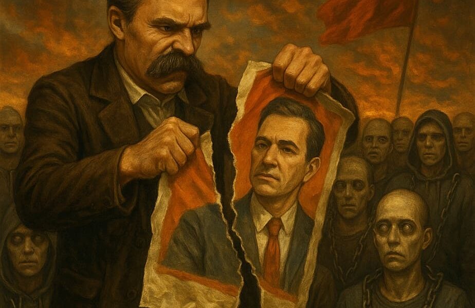 Nietzsche detona a verdade sobre paixão por políticos – e prova que você virou escravo com orgulho Nietzsche detona a verdade sobre paixão por políticos - e prova que você virou escravo com orgulho